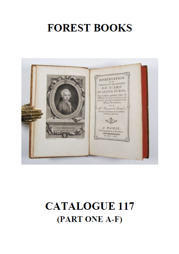 Catalogue 117 - part one